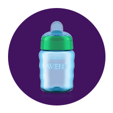 Philips Avent sippy cups are easy to hold