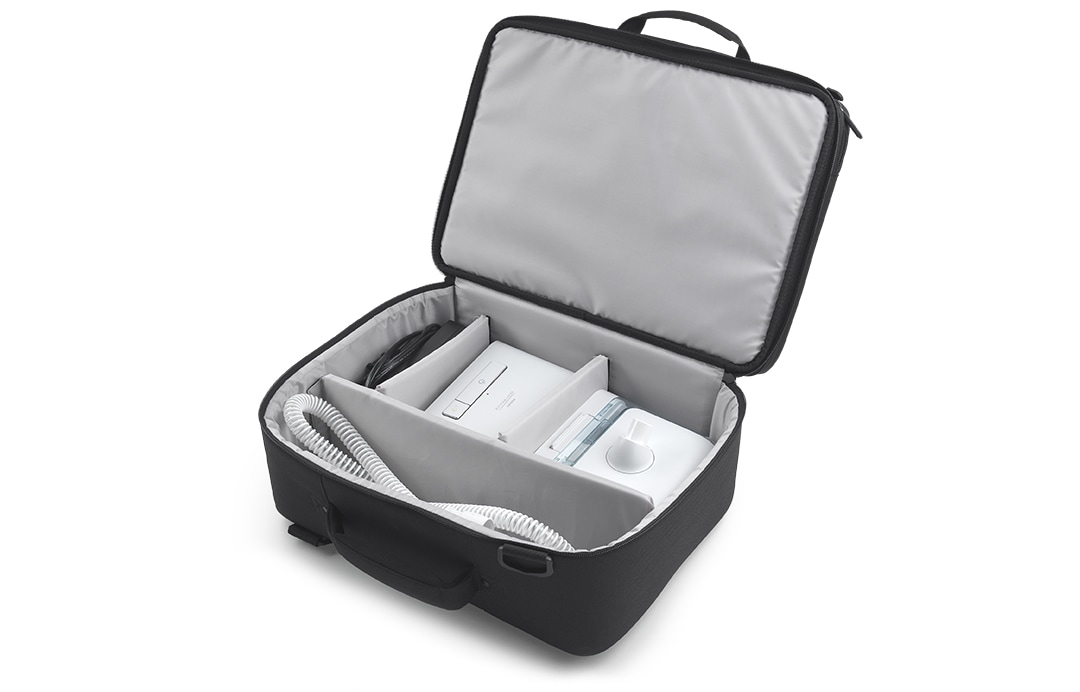 Travel briefcase with detachable laptop bag