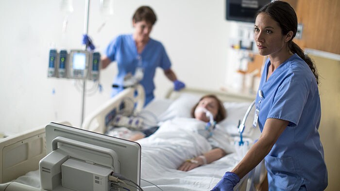 Restructured ICU bed planning process