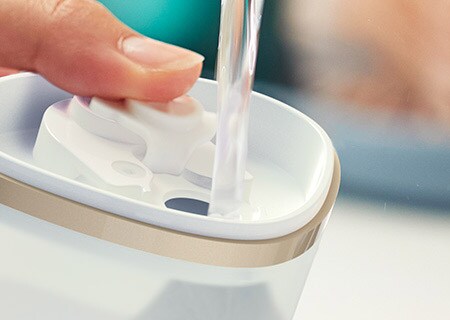 Detachable water tank for easy refilling