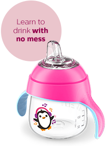 Philips Avent Straw sippy cups 6 months 9 months