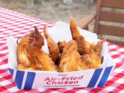 fried chicken pacifier