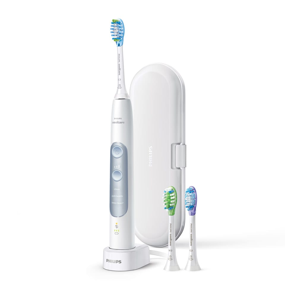 Philips Sonicare ExpertClean power toothbrush with accessories