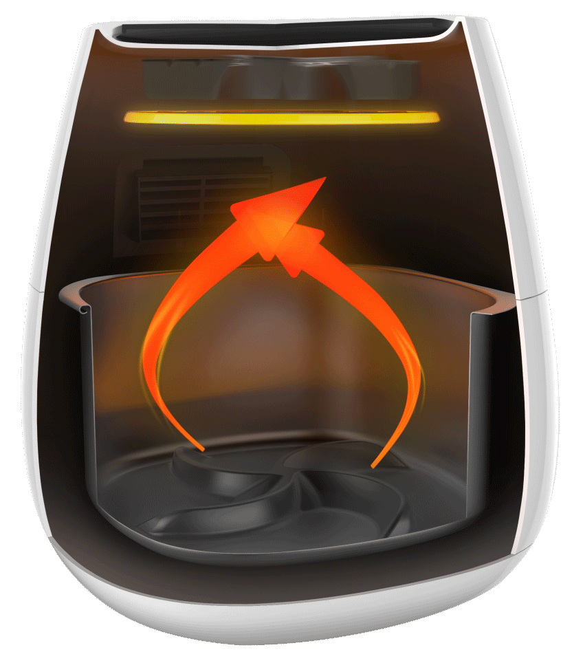  Healthy frying with Rapid Air - Philips Air Fryer  Animation