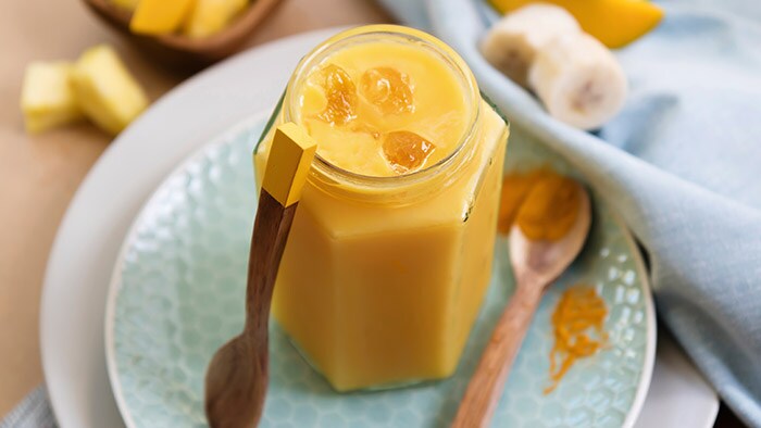 Mango Pineapple with Banana and Lemon