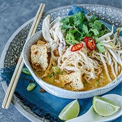 Malaysian Chicken Laksa