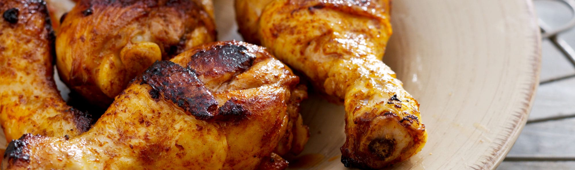 Spicy Drumsticks with Barbecue Marinade