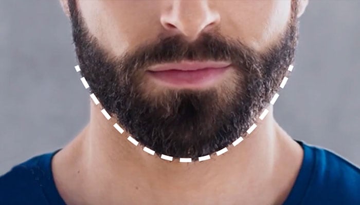 perfect neckline article beard line image 1