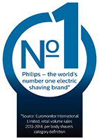 Philips- The world's number one electric shaving brand*