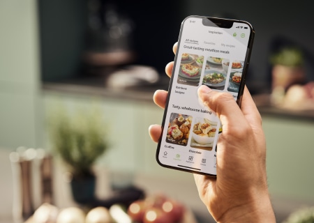 Philips NutriU app, smart app for recipes