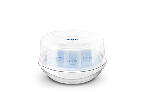 Baby milk bottle sterilizer top