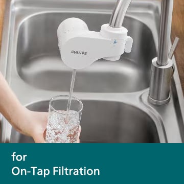 On tap filtration
