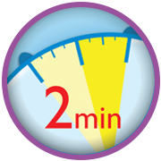 Philips Sonicare for Kids electric toothbrushes, Built-in timer