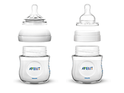 Assembling Philips Avent Natural Baby Bottles