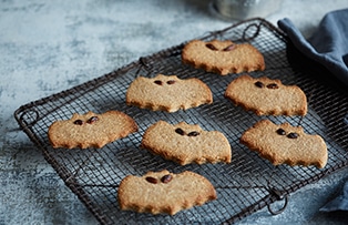 Halloween Bat cookies