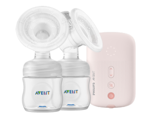 Comfort Double electric breast pump and nipples Philips Avent