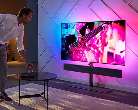 Experience Philips Ambilight Television